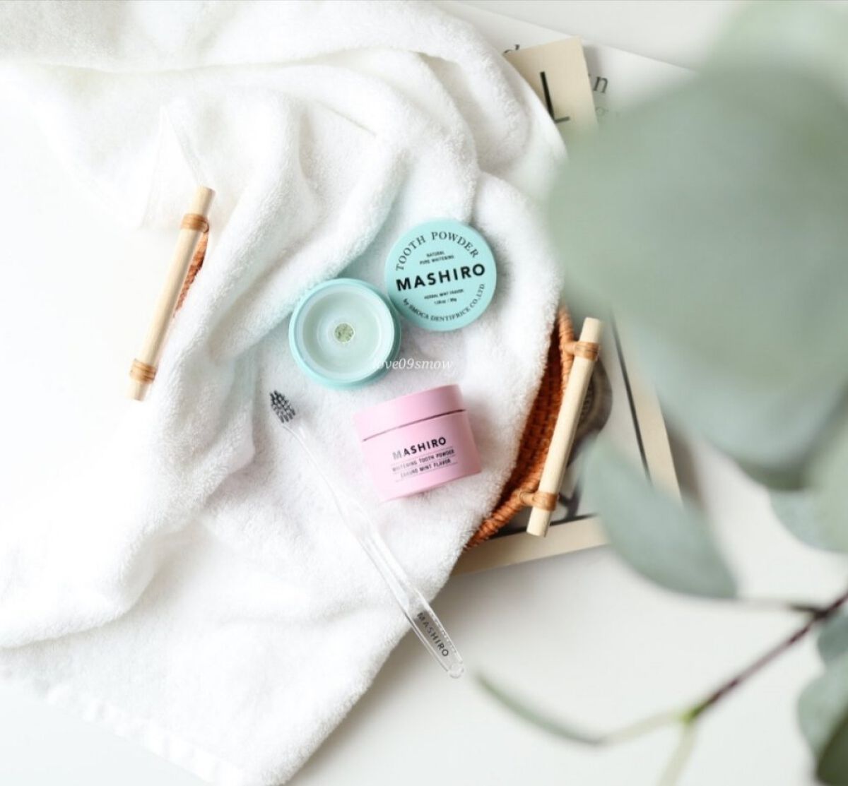 MASHIRO 薬用ホワイトニングパウダー ハーブミント/MASHIRO/歯磨き粉を使ったクチコミ（2枚目）