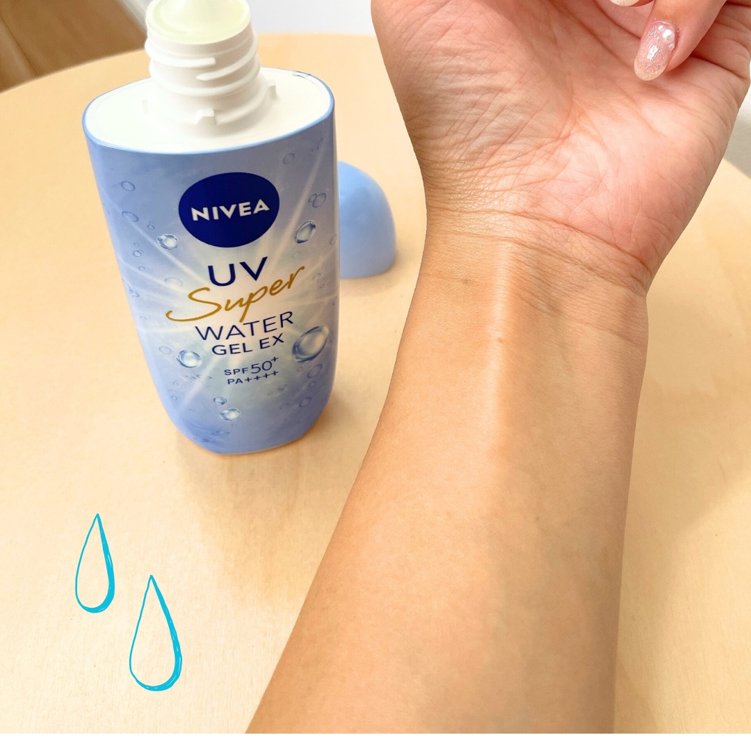 ニベアUV ウォータージェルEX/ニベア/日焼け止めジェルを使ったクチコミ（3枚目）
