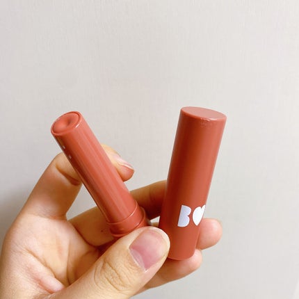 つやぷるリップR 108 隙みせCORAL(限定)【旧】/b idol/口紅を使ったクチコミ(2枚目)