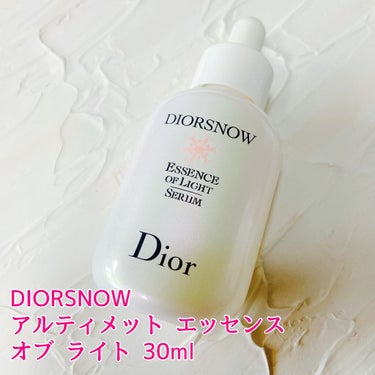 【旧】スノー アルティメット エッセンス オブ ライト/Dior/美容液を使ったクチコミ（2枚目）