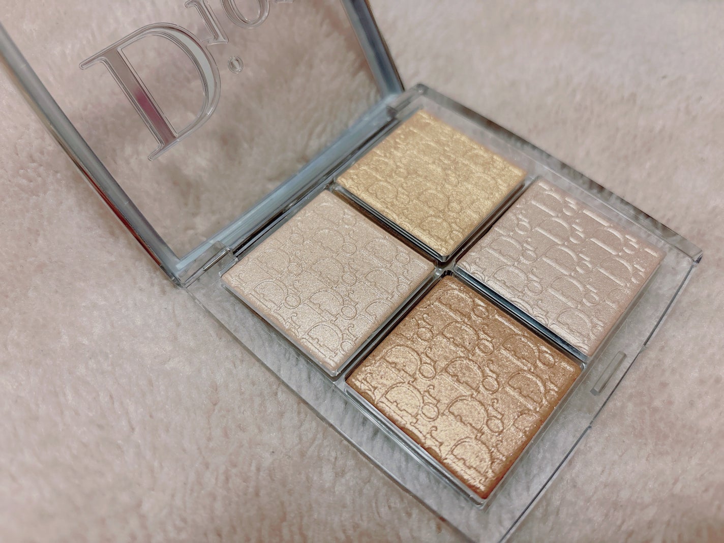 ディオール バックステージ フェイス グロウ パレット/Dior/ハイライトを使ったクチコミ(2枚目)