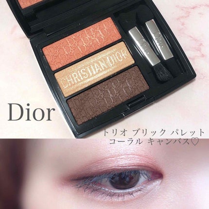 【旧】トリオ ブリック パレット/Dior/アイシャドウパレットを使ったクチコミ(1枚目)