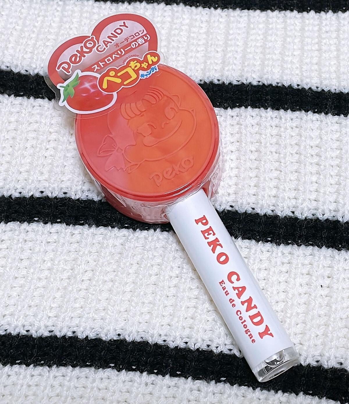 ペコちゃんキャンディコロンストロベリー/ペコちゃん×アクアシャボン/香水(レディース)を使ったクチコミ（1枚目）