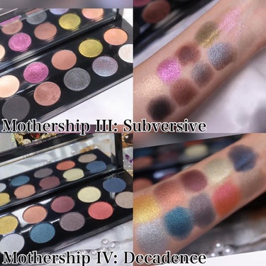 MOTHERSHIP PALETTES/PAT McGRATH LABS/アイシャドウパレットを使ったクチコミ（3枚目）