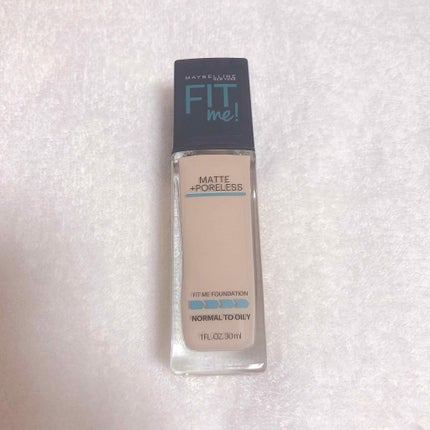 フィットミーリキッドファンデーション/MAYBELLINE NEW YORK/リキッドファンデーションを使ったクチコミ(1枚目)
