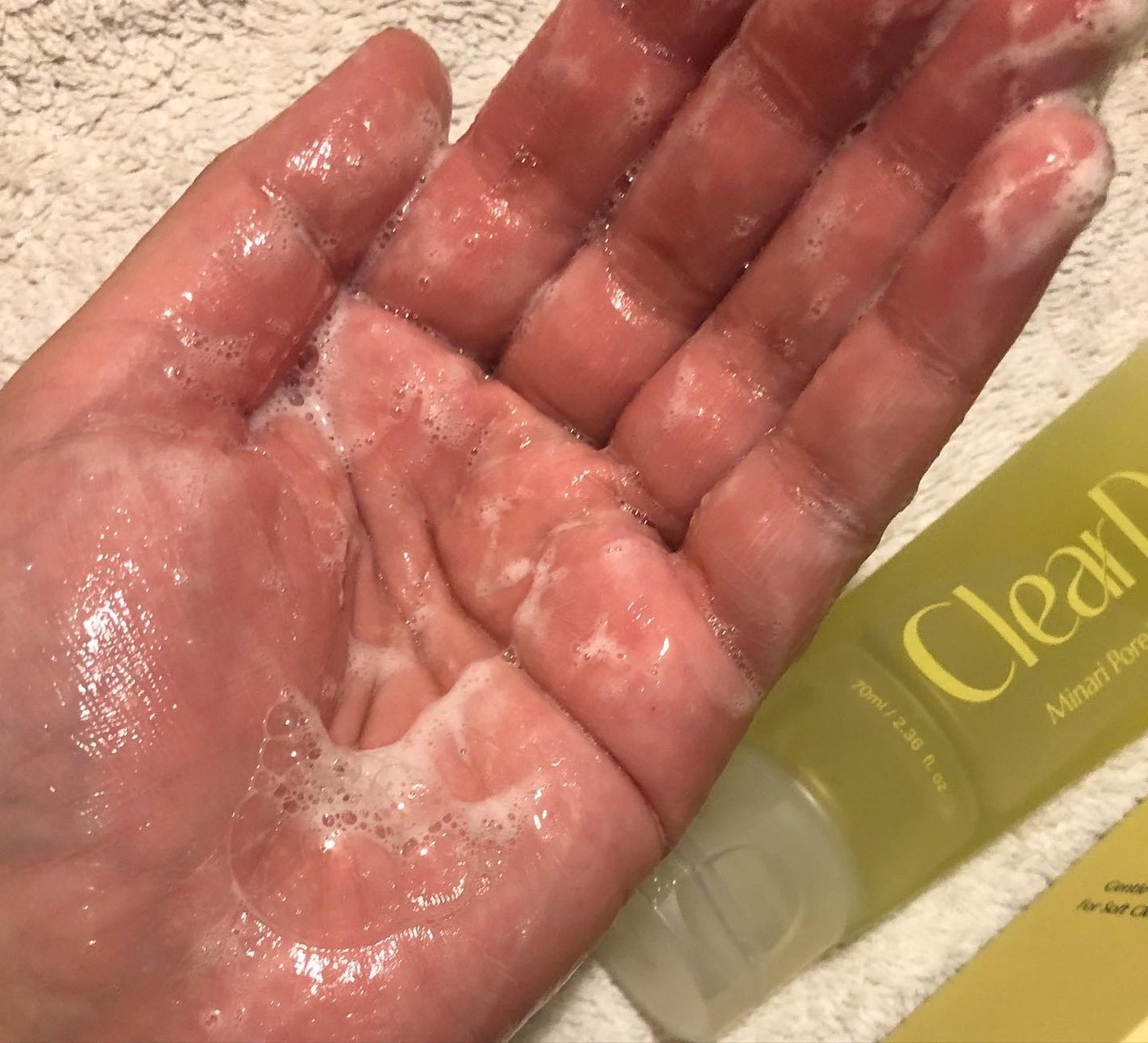 セリディープクール スージングクリーム/ClearDea./フェイスクリームを使ったクチコミ(4枚目)