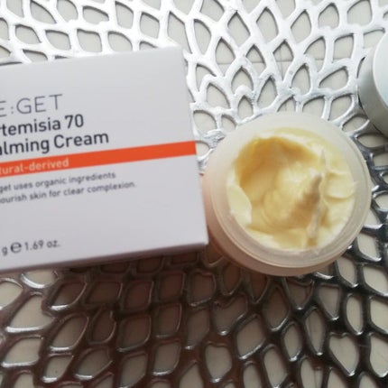 カワラヨモギ70カーミングクリーム/RE:GET/フェイスクリームを使ったクチコミ(2枚目)