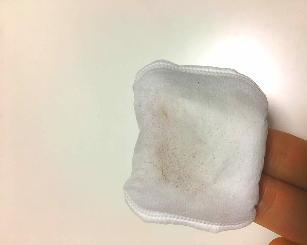 ふきとりコットンシルキー仕立て/シルコット/コットンを使ったクチコミ(3枚目)