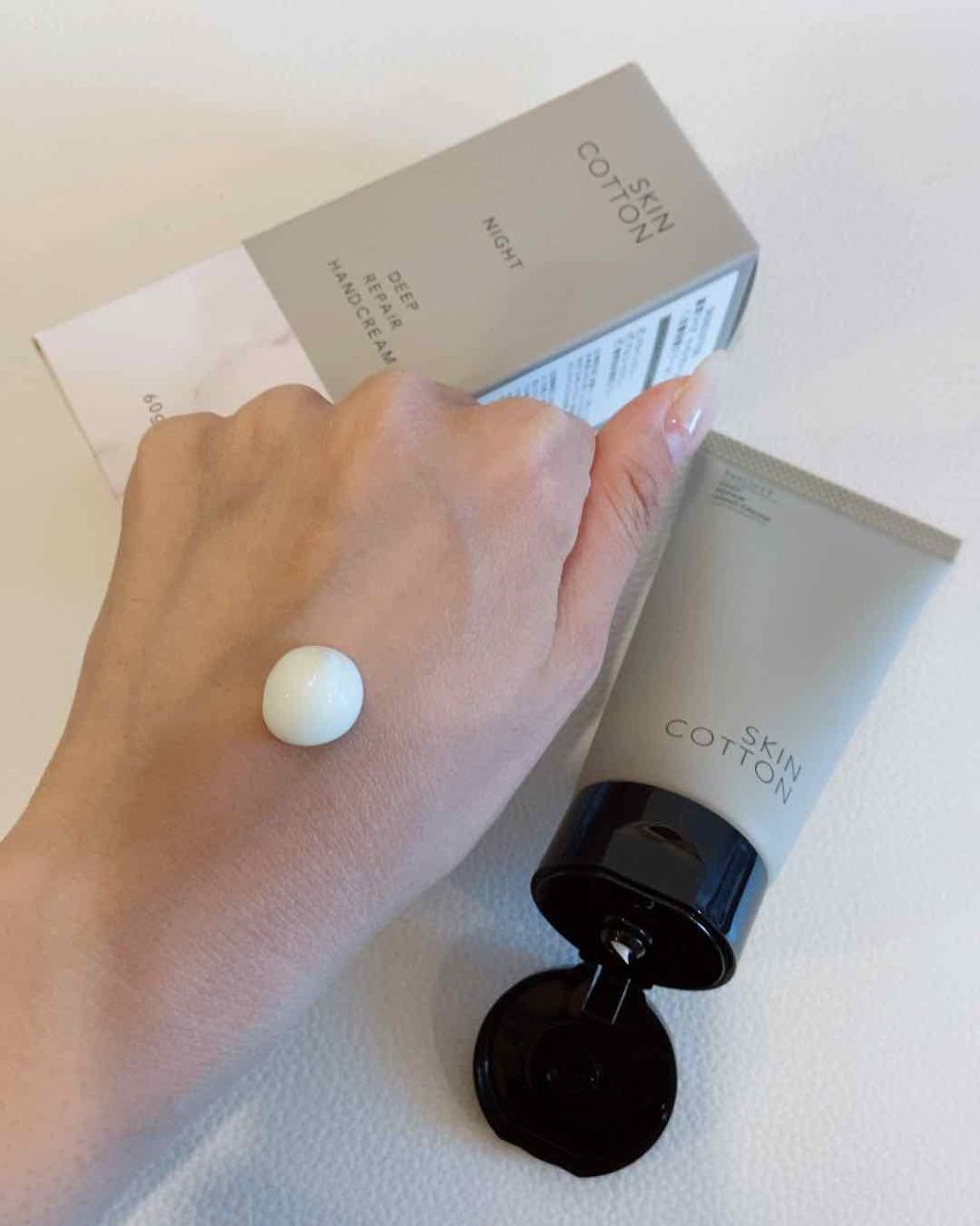 濃厚リペア ナイトクリーム/スキンコットン/フェイスクリームを使ったクチコミ（1枚目）