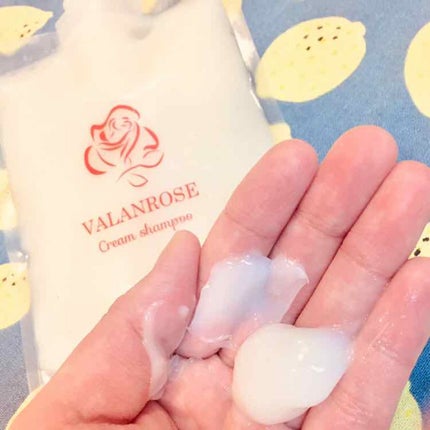 クリームシャンプー/VALANROSE/市販シャンプーを使ったクチコミ(2枚目)