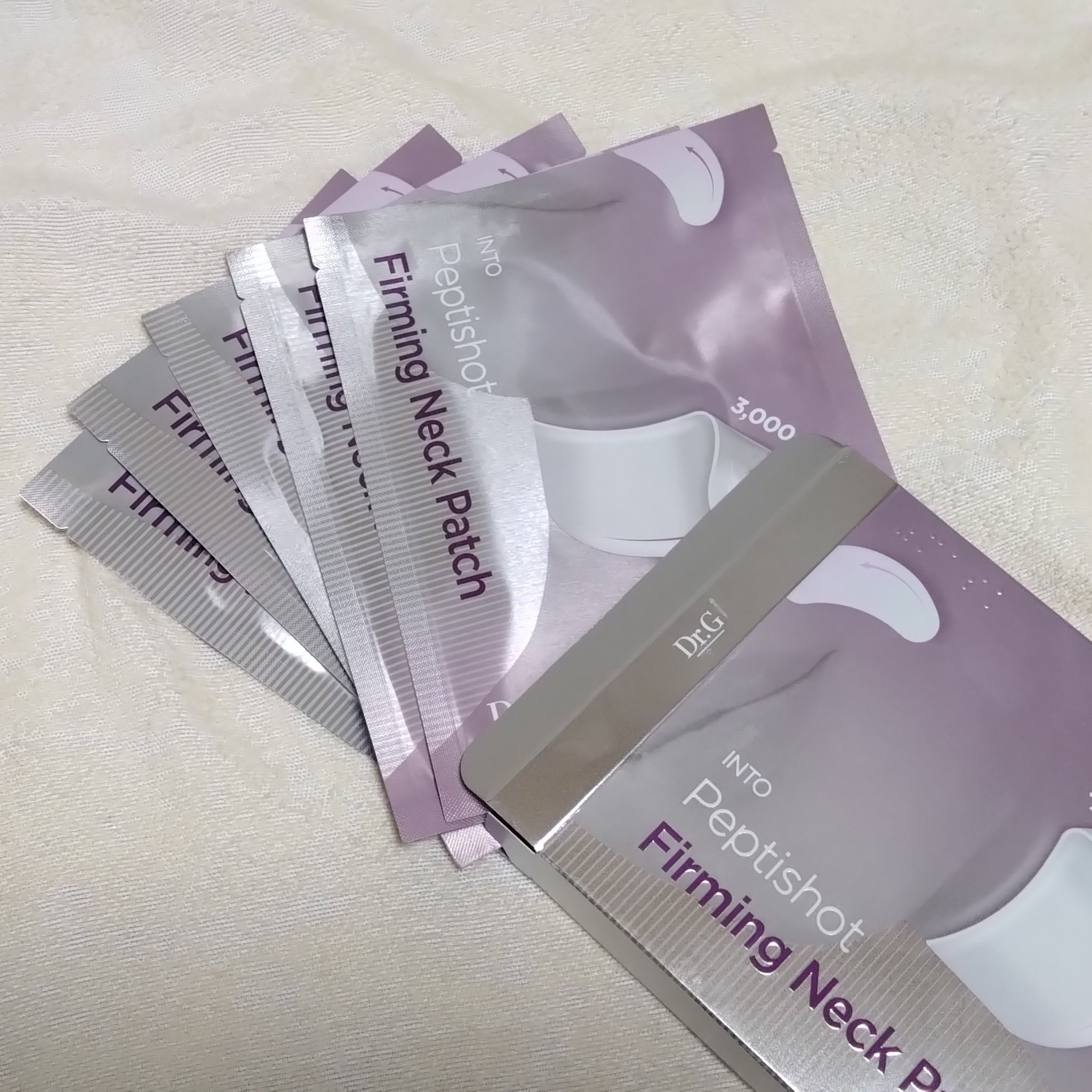 RTXペプチショットネックパッチ/Dr.G/シートマスク・パックを使ったクチコミ（2枚目）