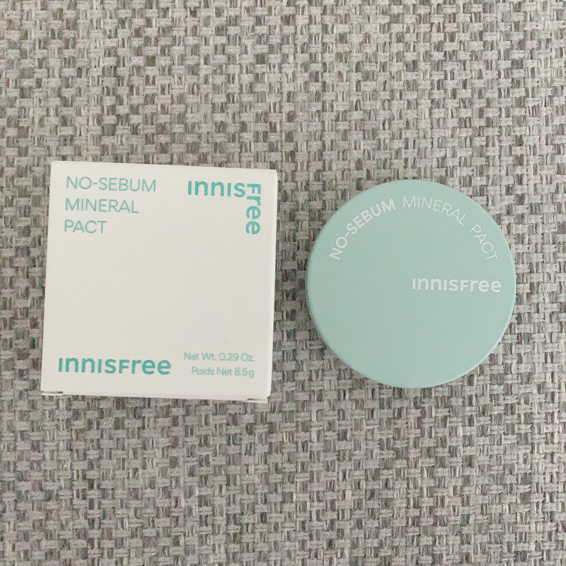 ノーセバム　ミネラルパウダー　N/innisfree/ルースパウダーを使ったクチコミ（1枚目）