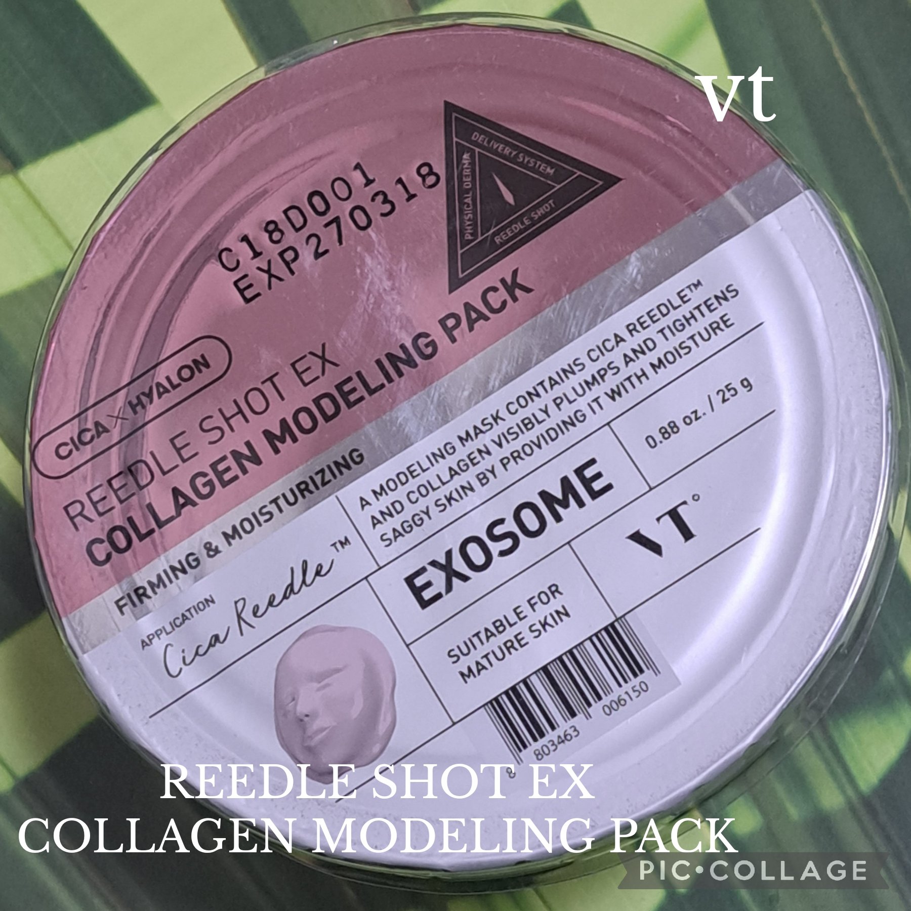 リードルショットEX コラーゲンモデリングパック/VT/シートマスク・パックを使ったクチコミ（1枚目）