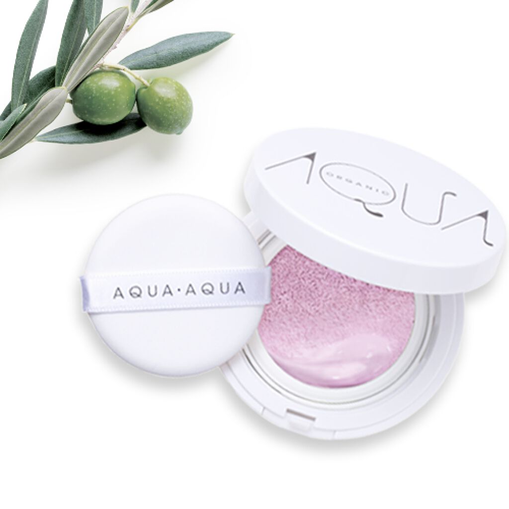 オーガニッククッションカラーベース アクア・アクア