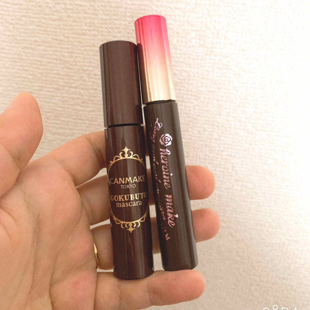 ゴクブトマスカラ 05 レディカーキ/キャンメイク/マスカラを使ったクチコミ（3枚目）