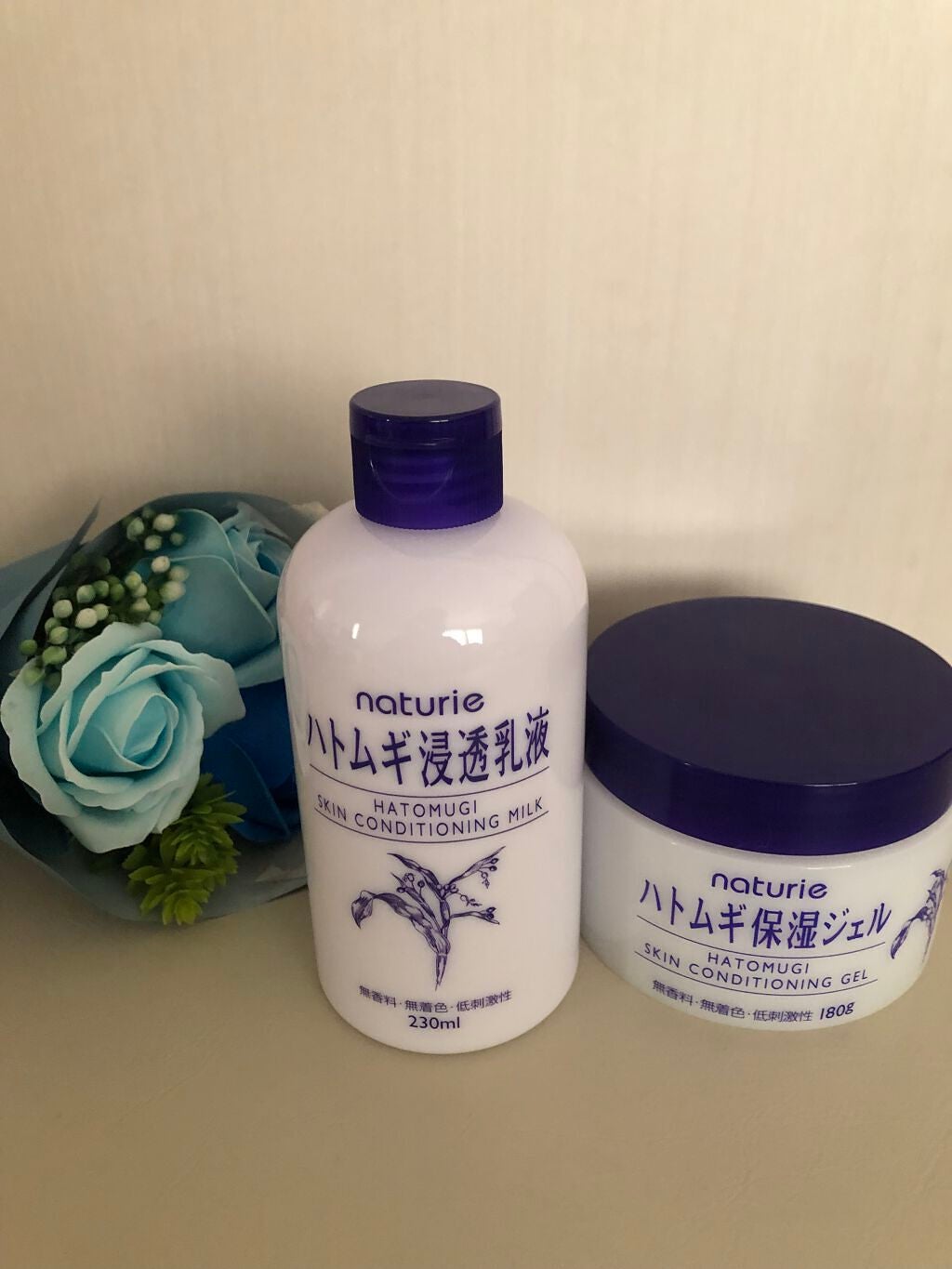 ハトムギ保湿ジェル(ナチュリエ スキンコンディショニングジェル)/ナチュリエ/美容液を使ったクチコミ(1枚目)