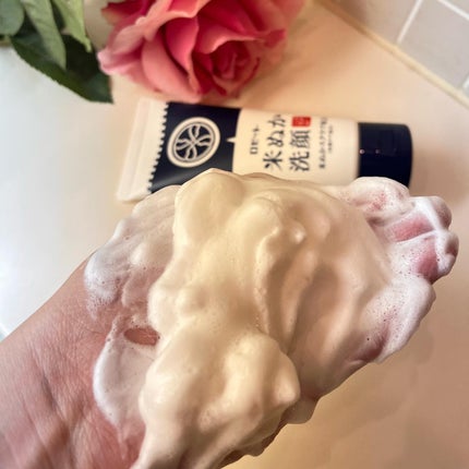 江戸こすめ 米ぬか洗顔/ロゼット/洗顔フォームを使ったクチコミ(3枚目)