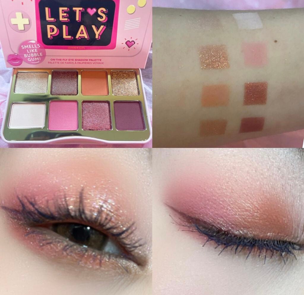 レッツ プレイ ミニ アイシャドウ パレット/Too Faced/アイシャドウパレットを使ったクチコミ(2枚目)