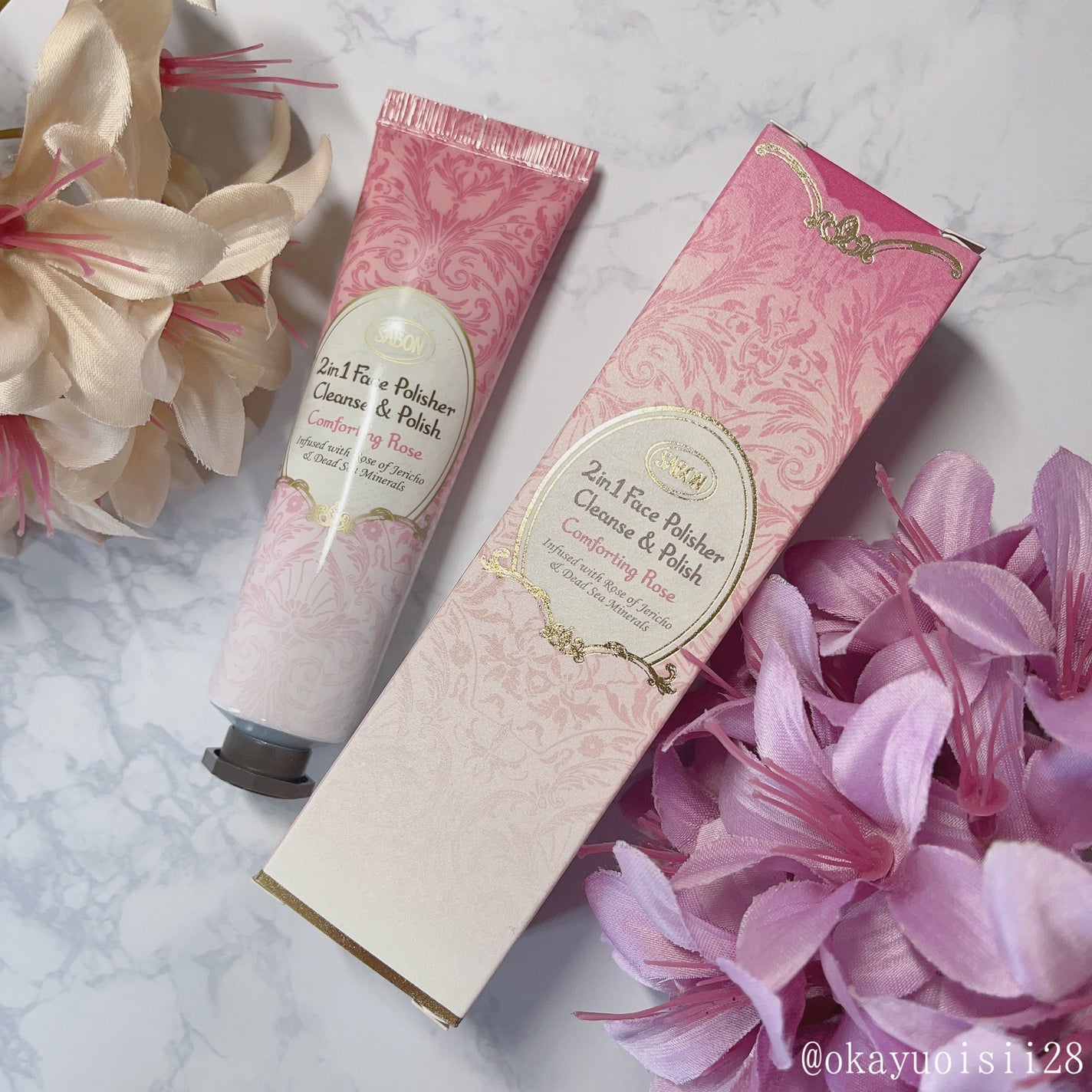 フェイスポリッシャー コンフォーティング・ローズ/SABON/スクラブ・ゴマージュを使ったクチコミ(1枚目)