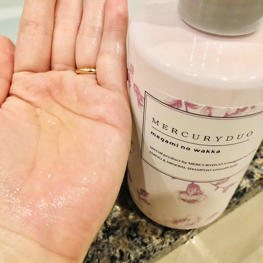 MERCURYDUO シャンプー【スムース】・トリートメント【スムース】/R&/市販シャンプーを使ったクチコミ(3枚目)