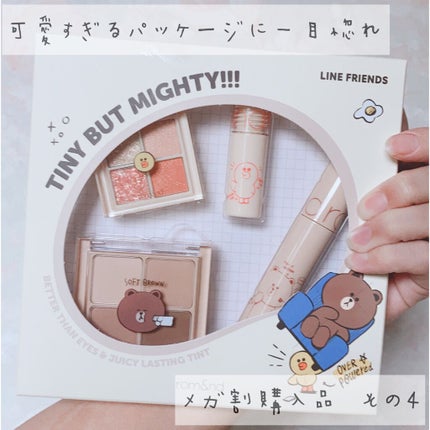LINE FRIENDS EDITION/rom&nd/メイクアップキットを使ったクチコミ(1枚目)