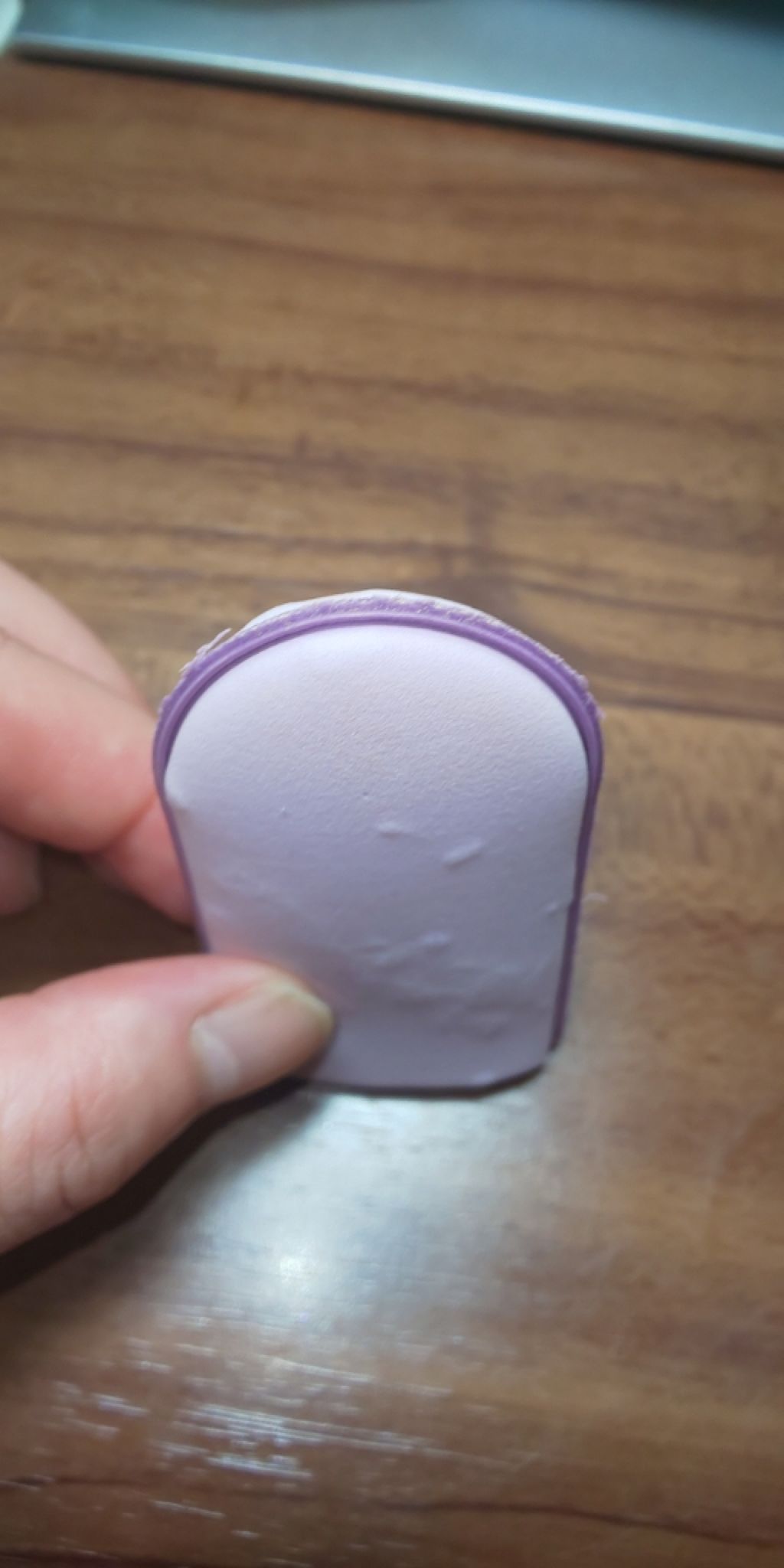 リキッドファンデーションパフ ベルト付き/DAISO/パフ・スポンジを使ったクチコミ(2枚目)