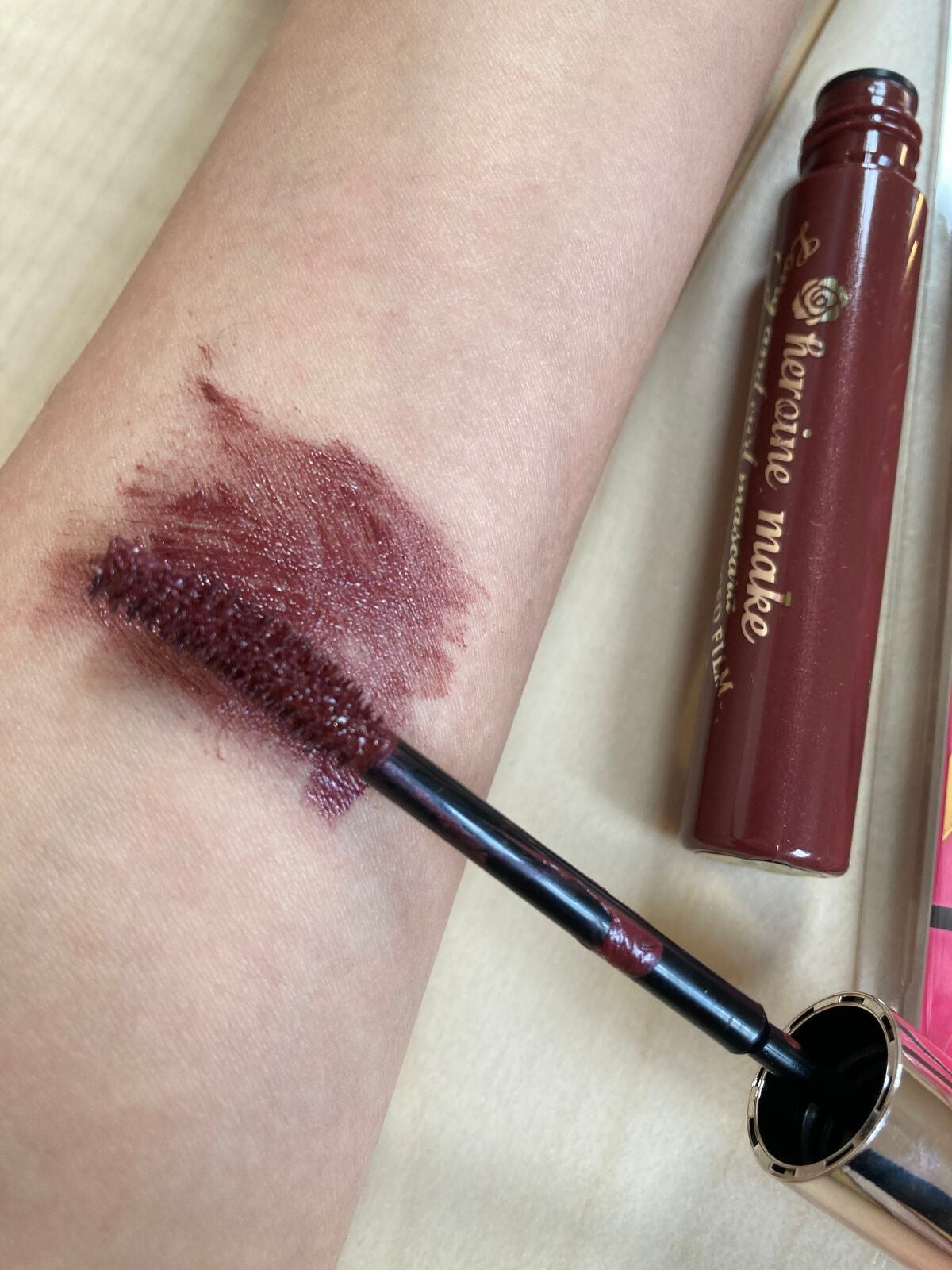 ロング&カールマスカラ アドバンストフィルム/ヒロインメイク/マスカラを使ったクチコミ(1枚目)