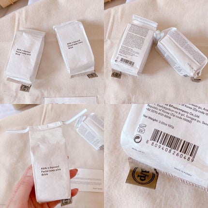 フェイシャルソープブリック アイボリー/Abib /洗顔石鹸を使ったクチコミ(6枚目)