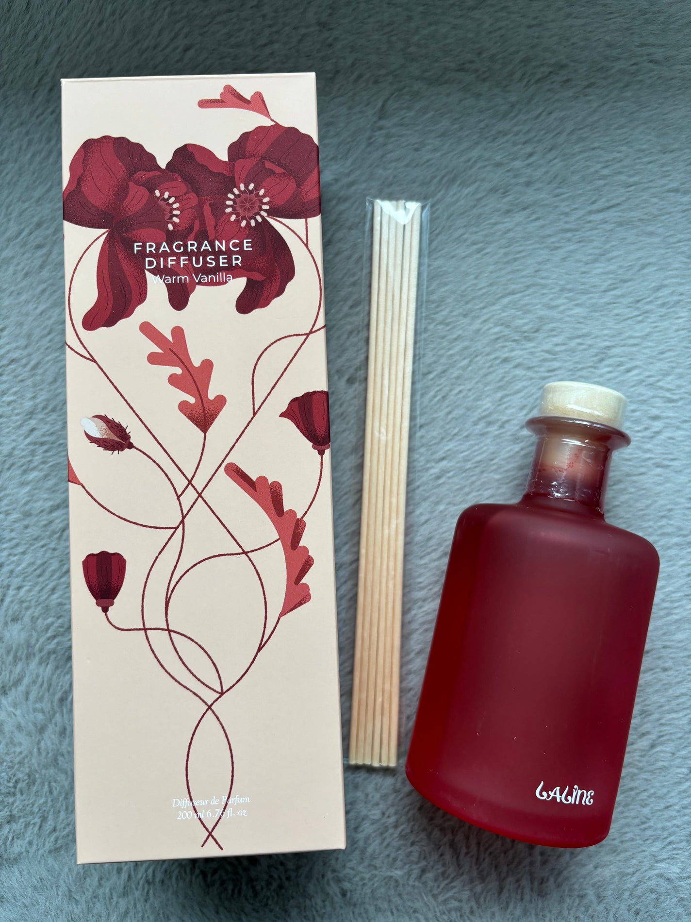 ウォームバニラ フレグランスディフューザー/Laline/ルームフレグランスを使ったクチコミ(1枚目)