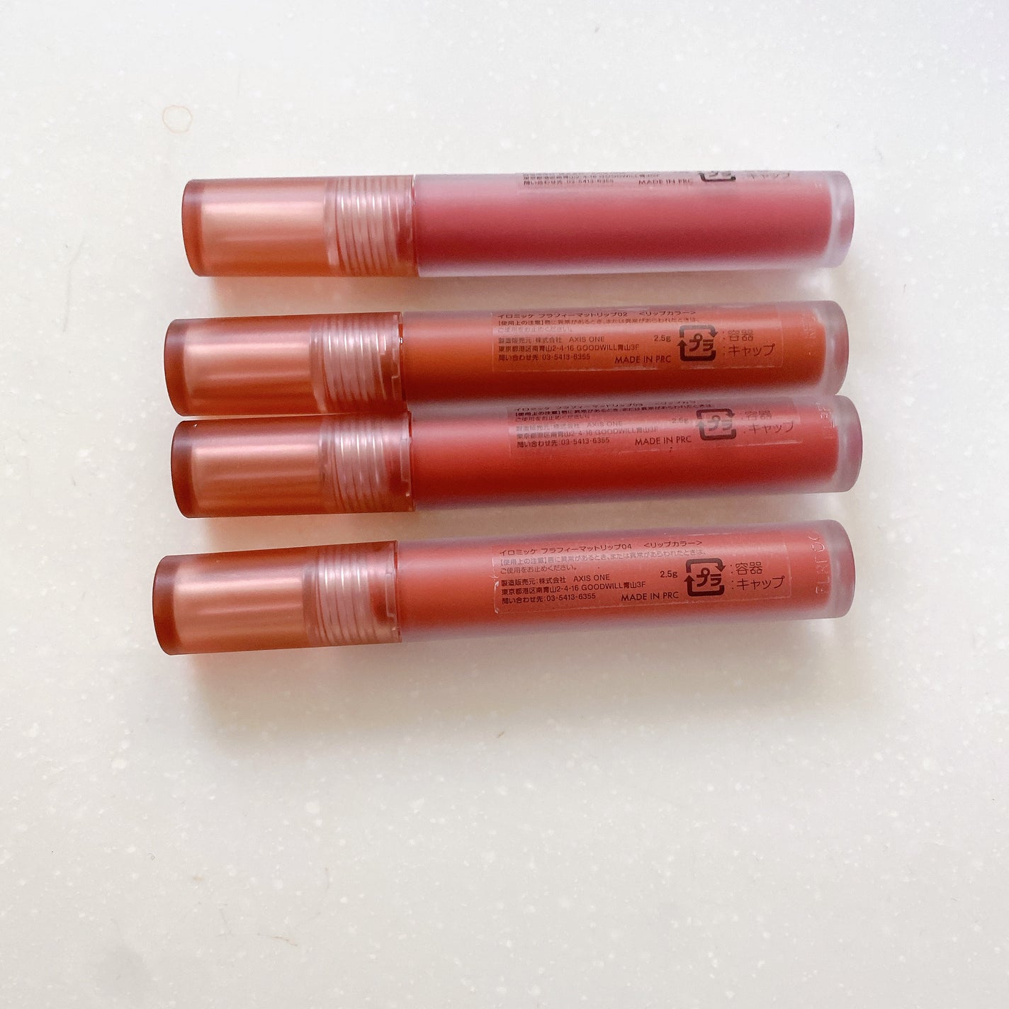 イロミッケ フラフィーマットリップ/iromikke/口紅を使ったクチコミ(3枚目)