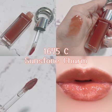 チャームティント グロッシーゲルライン/ENTROPY/リップティントを使ったクチコミ(3枚目)