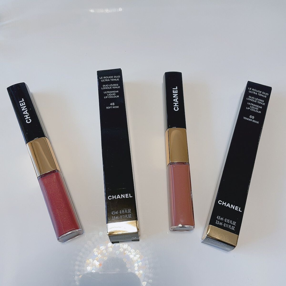 ル ルージュ デュオ ウルトラ トゥニュ/CHANEL/口紅を使ったクチコミ(1枚目)