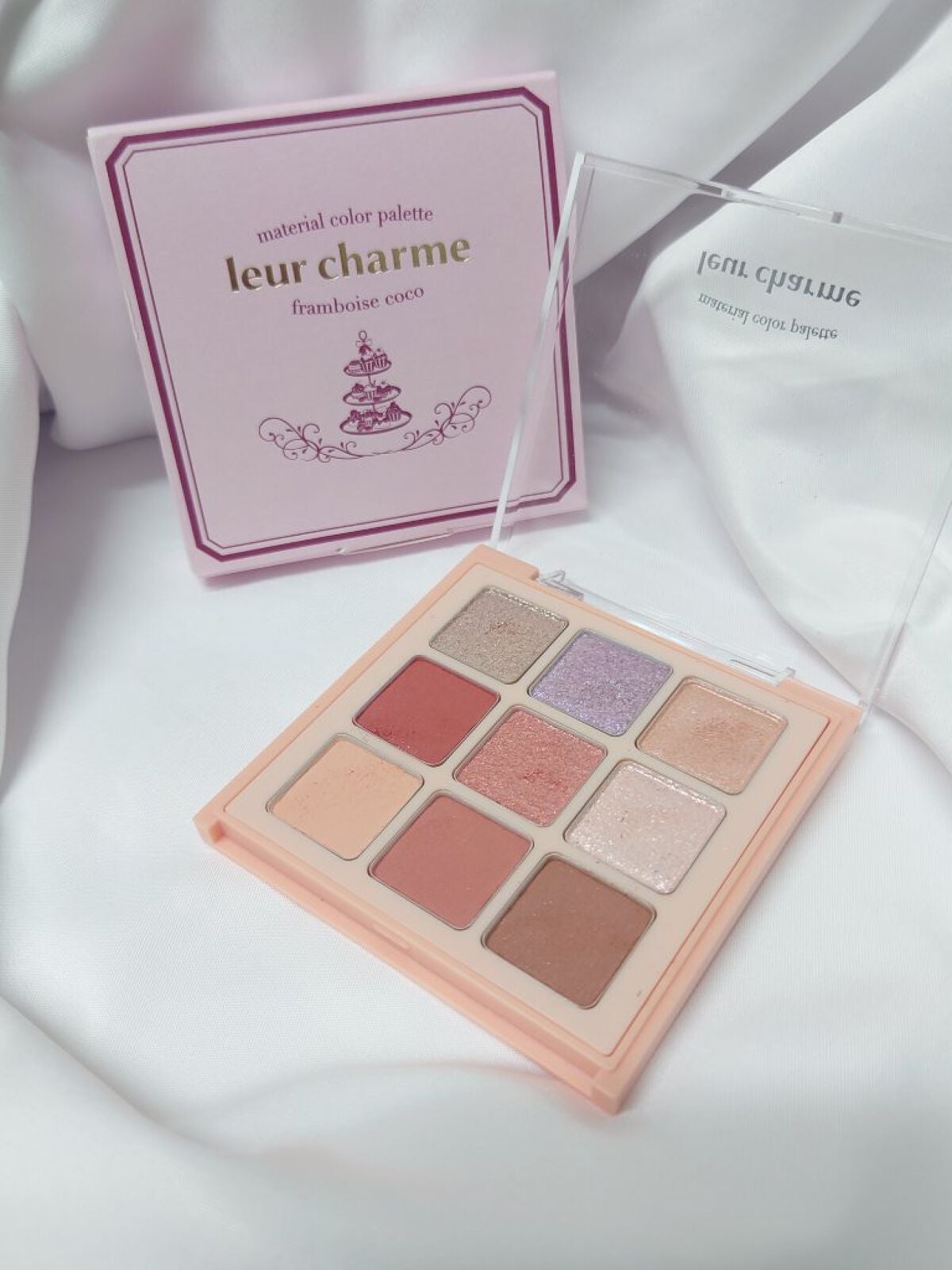 マテリアルカラーパレット/leur charme/アイシャドウパレットを使ったクチコミ(1枚目)