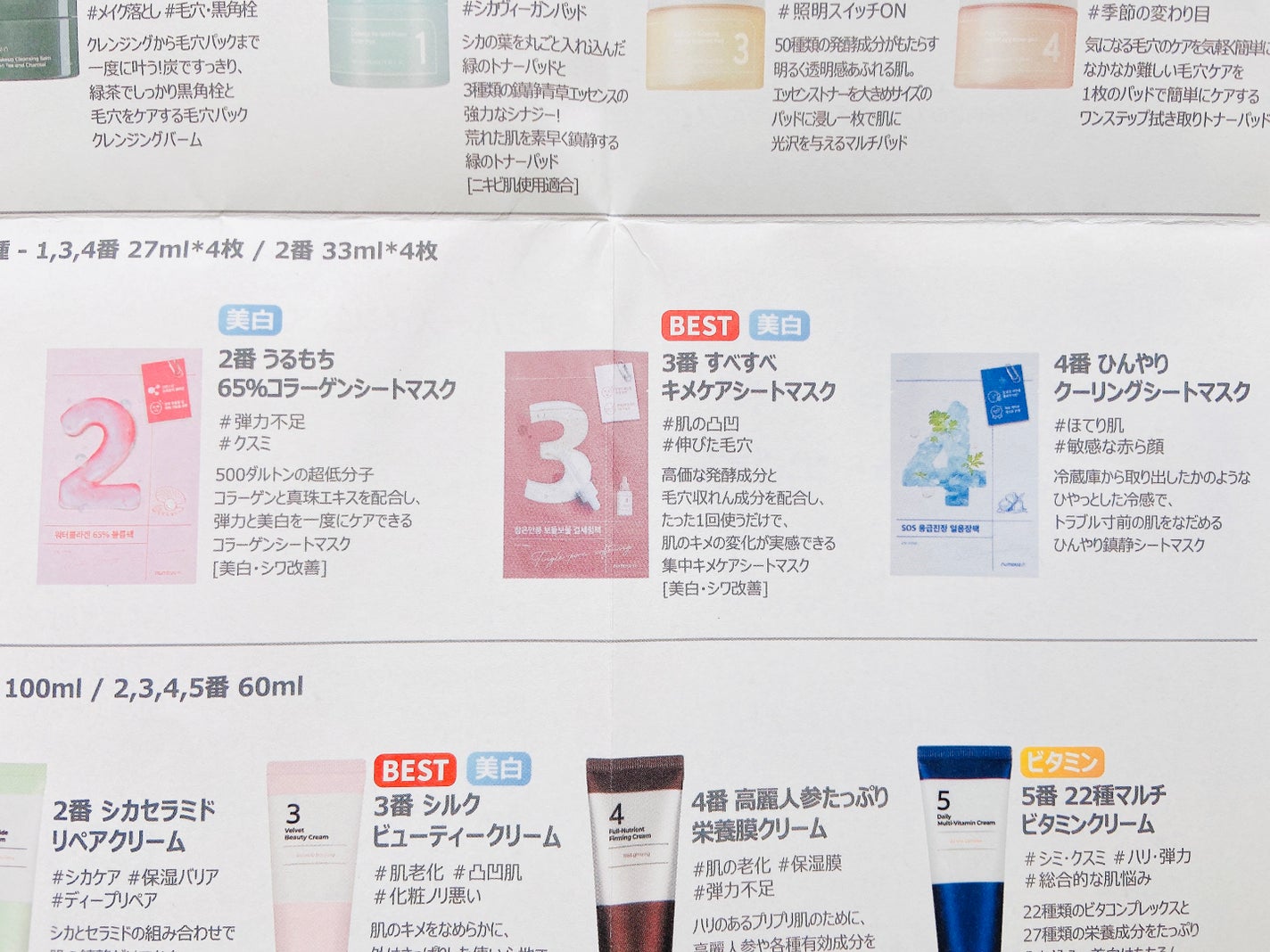 3番 すべすべキメケアシートマスク/numbuzin/シートマスク・パックを使ったクチコミ(6枚目)