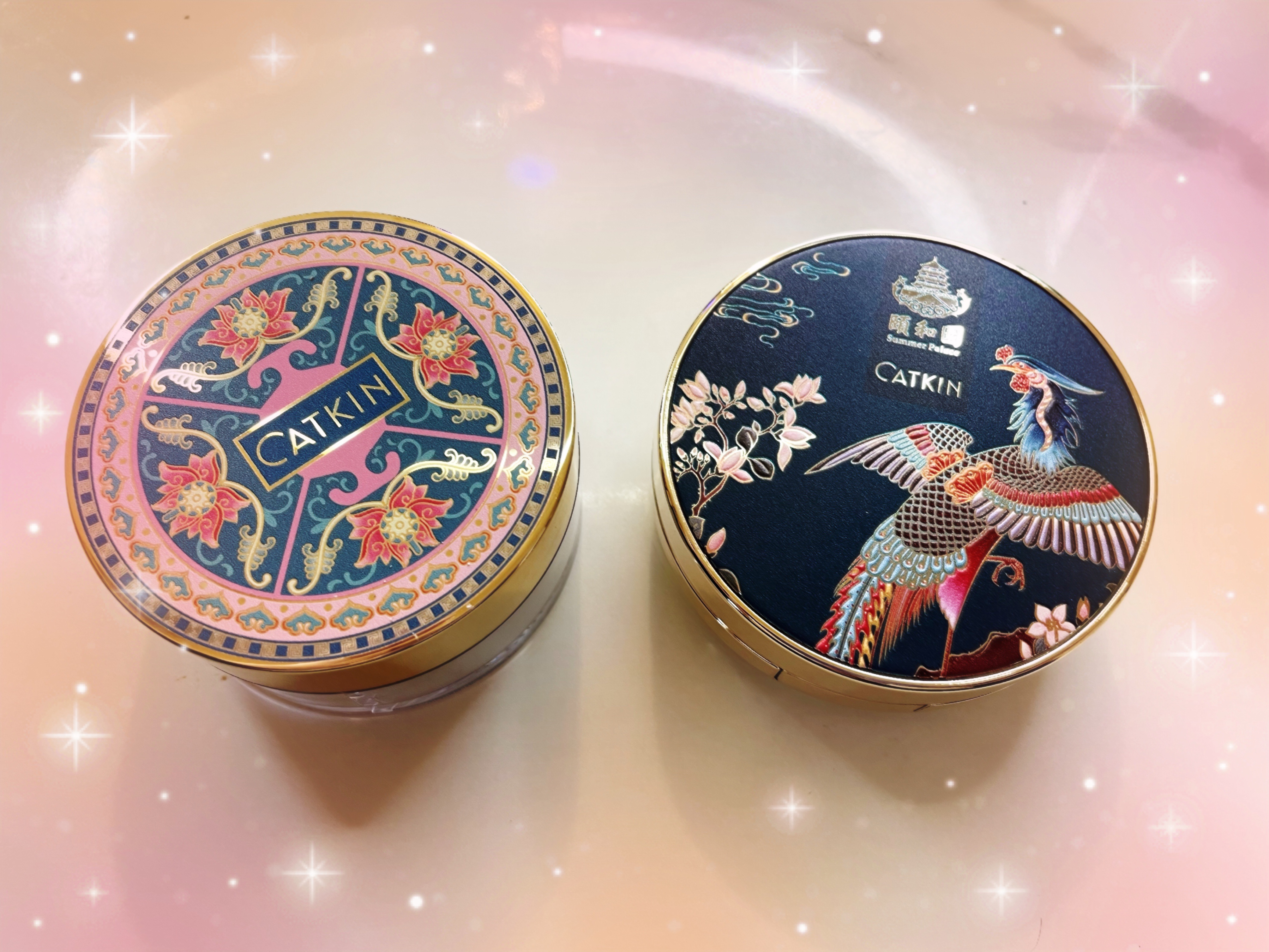 CATKIN BBクリームエアクッション ファンデーションのクチコミ「🐼CATKIN BBクリームエアクッション ファンデーション＆ルーズフェイスパウダー🐼



.....」（1枚目）