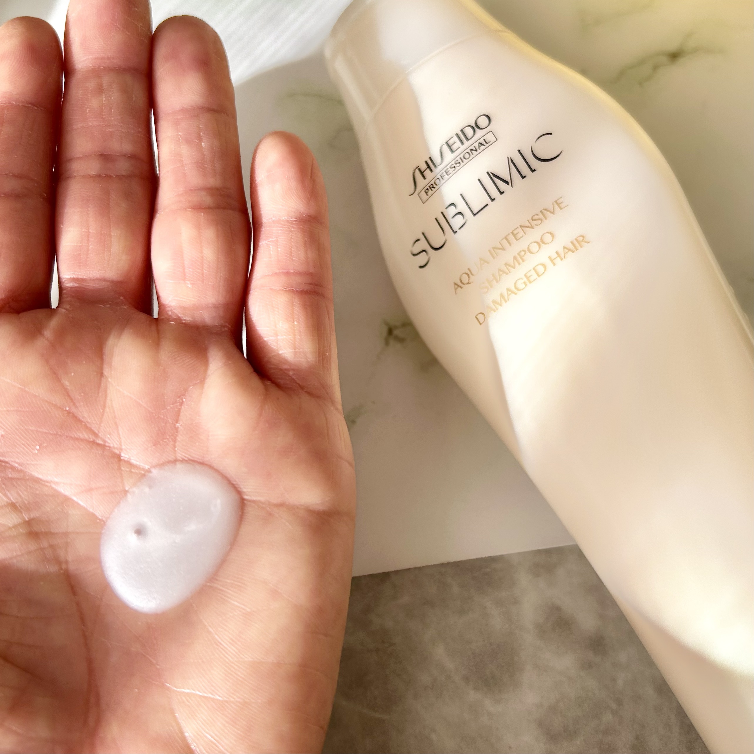 アクアインテンシブ シャンプー／トリートメント/サブリミック/サロンシャンプーを使ったクチコミ（3枚目）