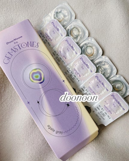 GEMSTONES/G&G DooNoon 둔눈/カラーコンタクトレンズを使ったクチコミ(1枚目)