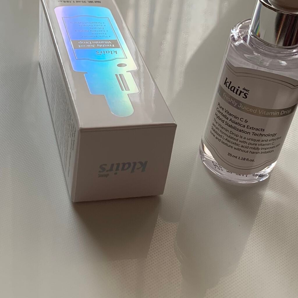 フレッシュリージュースドビタミンドロップ(35ml)/Klairs/美容液を使ったクチコミ(1枚目)