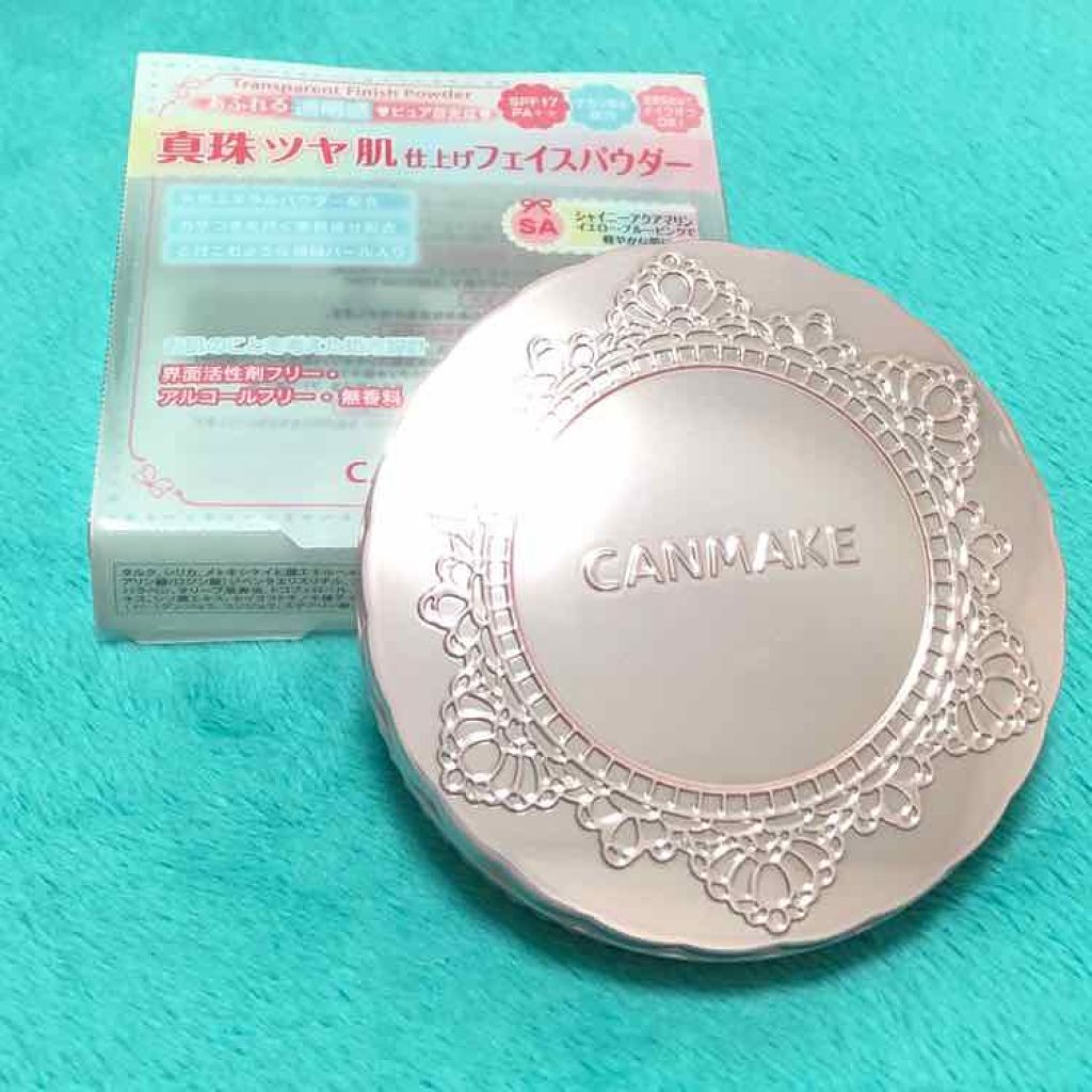 トランスペアレントフィニッシュパウダー/キャンメイク/プレストパウダーを使ったクチコミ(1枚目)