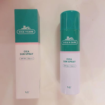 CICA SUN SPRAY/VT/日焼け止めミスト・スプレーを使ったクチコミ(4枚目)