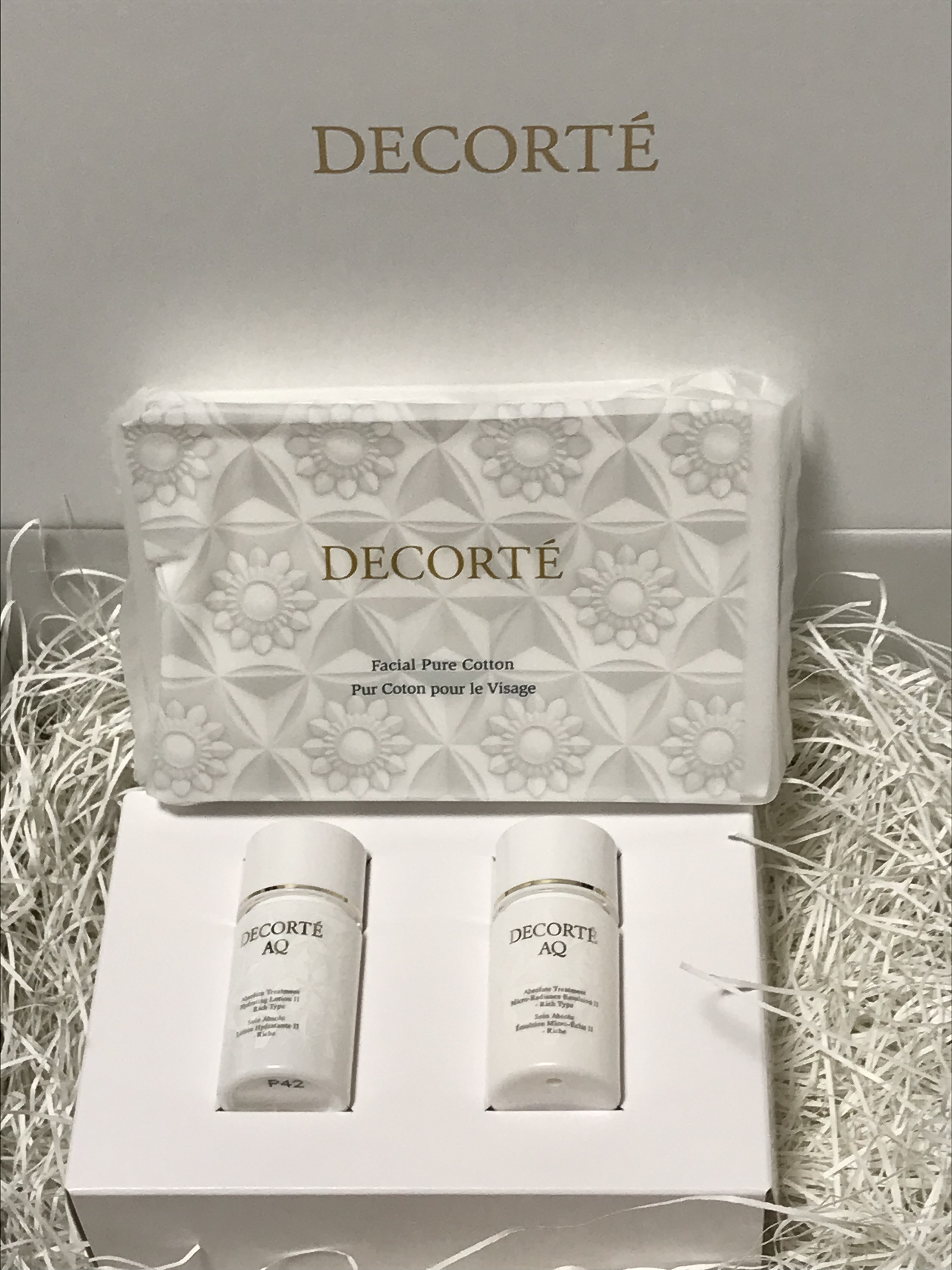 フェイシャル ピュア コットン/DECORTÉ/コットンを使ったクチコミ（2枚目）