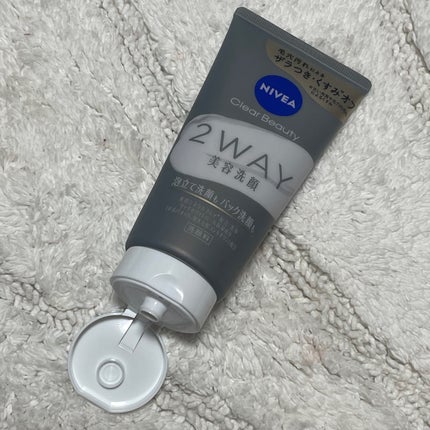 ニベア2WAY美容洗顔/ニベア/洗顔フォームを使ったクチコミ(1枚目)
