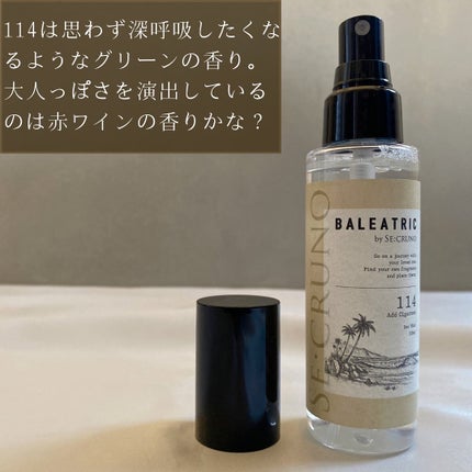 デオミスト アドシガーワン114/BALEATRIC by SE:CRUNO/ファブリックミストを使ったクチコミ(5枚目)