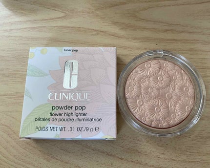 パウダー ポップ フラワー ハイライター/CLINIQUE/パウダーハイライトを使ったクチコミ(1枚目)
