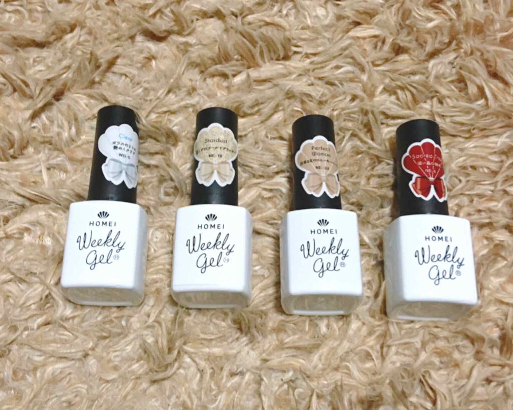 ウィークリージェル/HOMEI/ジェルネイルを使ったクチコミ（2枚目）