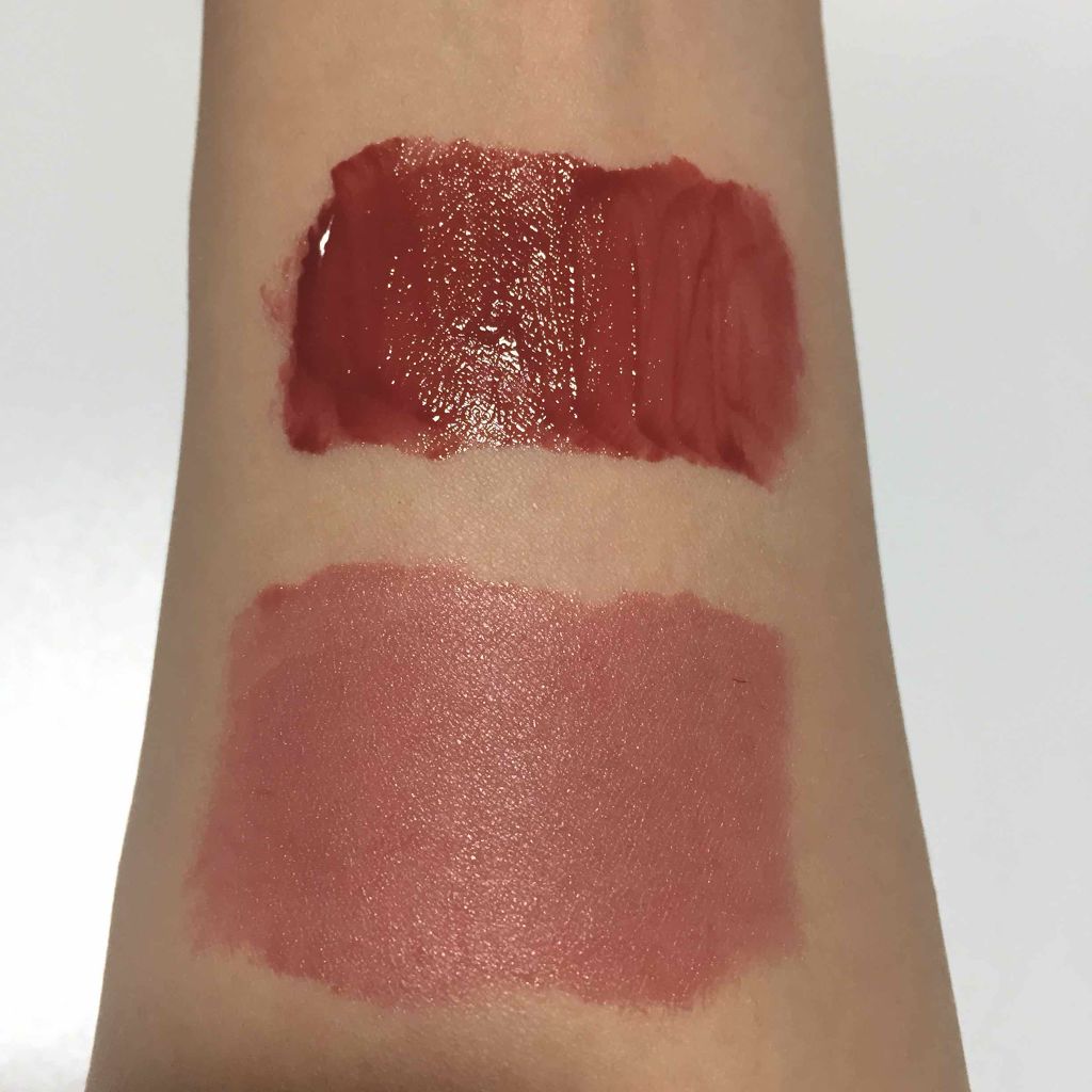 ARITAUM CREAM T \ O SHINEのクチコミ「アリタウムのティントです♥

発色、カラーステイ◎

深めのローズカラーか可愛い( *¯ ꒳¯*)..」（2枚目）