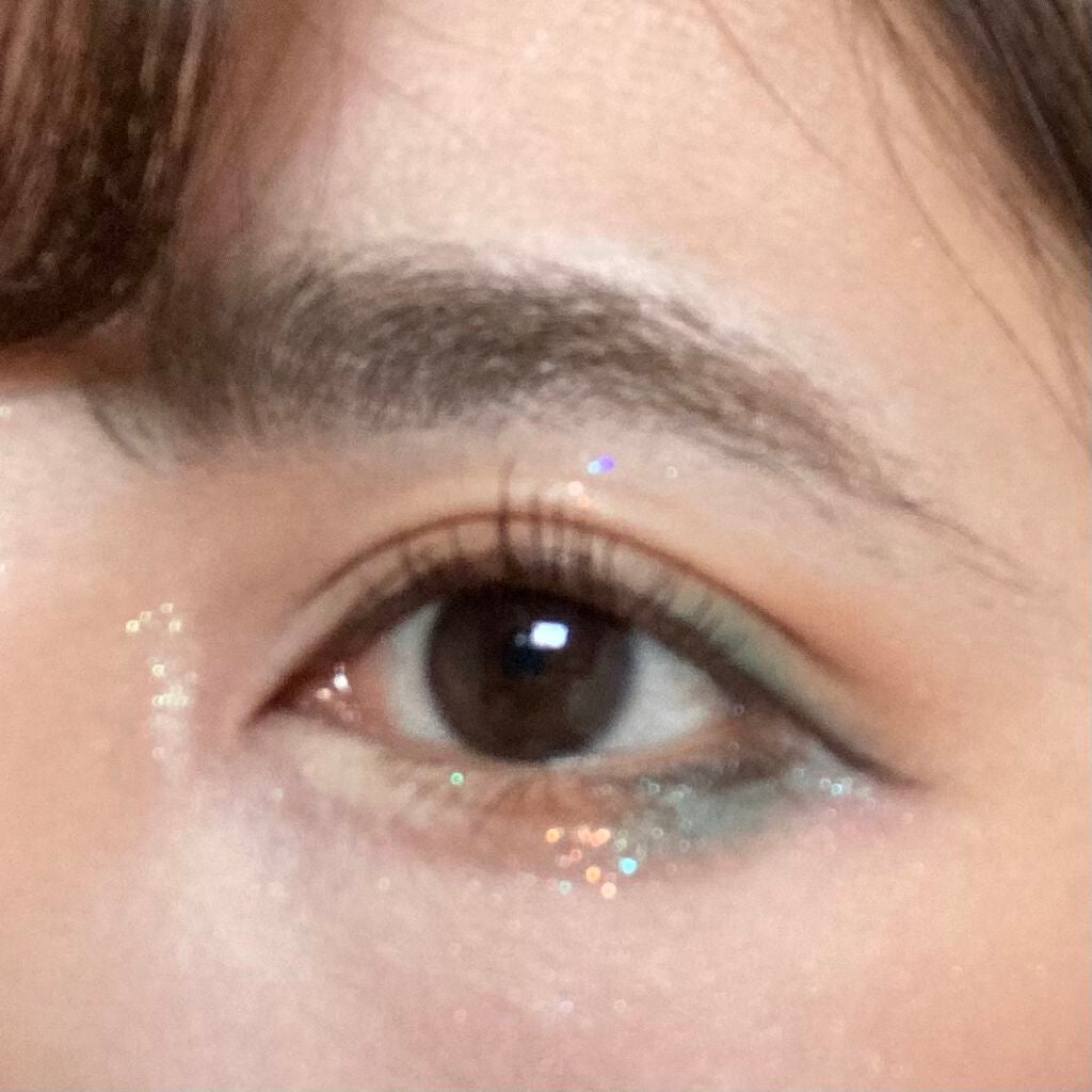 ダイヤモンドシリーズ 星空リキッドアイシャドウ/ZEESEA/リキッドアイシャドウを使ったクチコミ(2枚目)