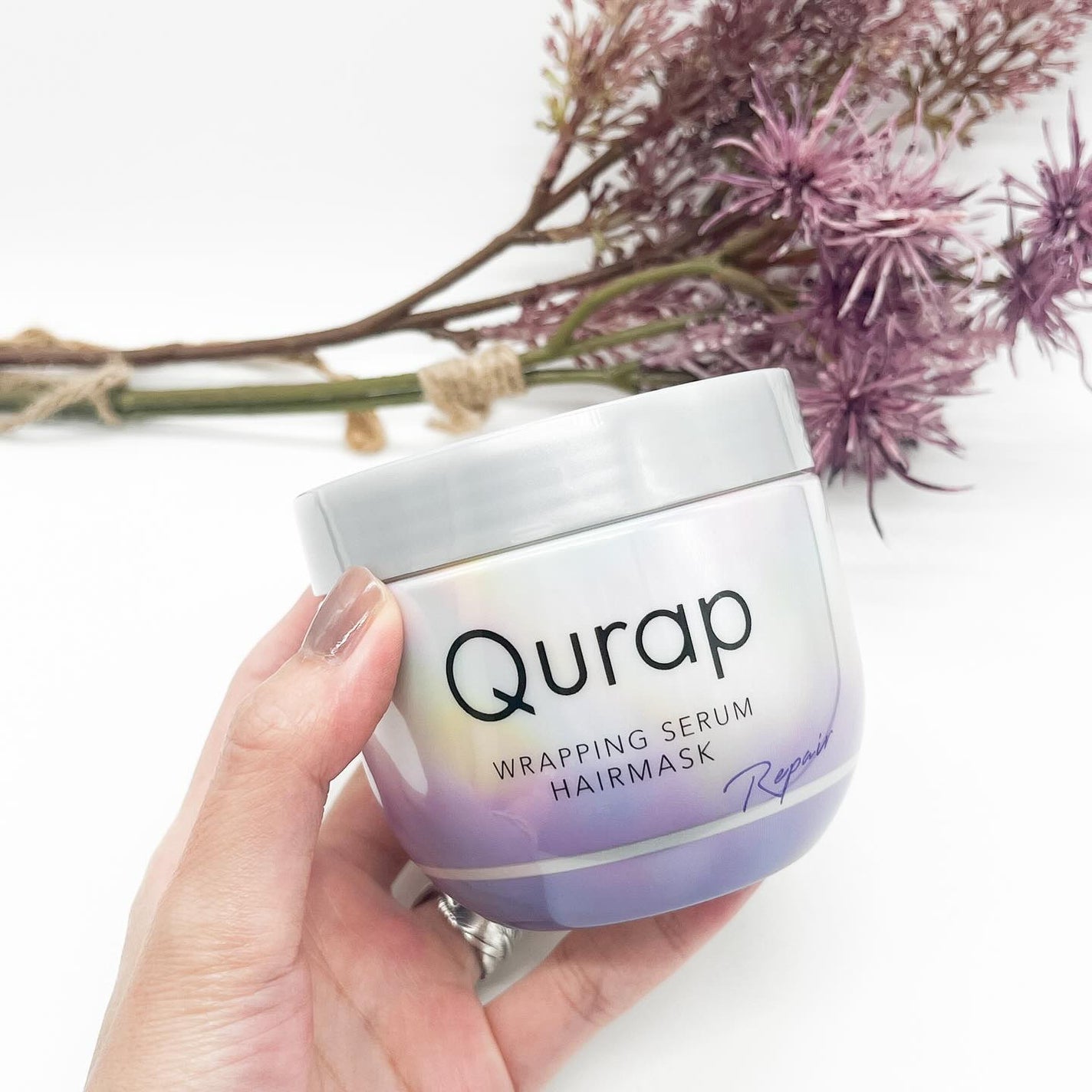 ラッピングセラムヘアマスク/Qurap/洗い流すヘアトリートメントを使ったクチコミ(2枚目)