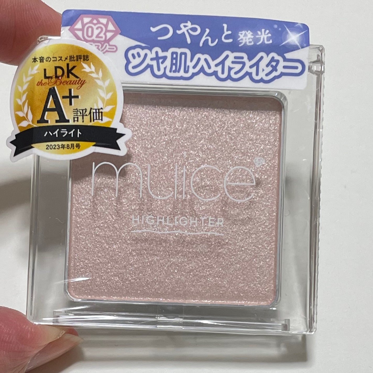 うるみハイライター/muice/パウダーハイライトを使ったクチコミ(3枚目)