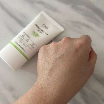 グリーンマイルドアップサンプラス/Dr.G/日焼け止めクリームを使ったクチコミ(5枚目)